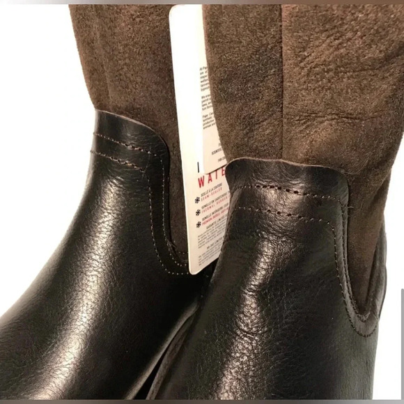 PAJAR Women's Winter Boots Dark Brown Suede Leather Shearling NWT Size 38 - Picture 6 of 16